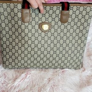 GUCCI vintage tote bag